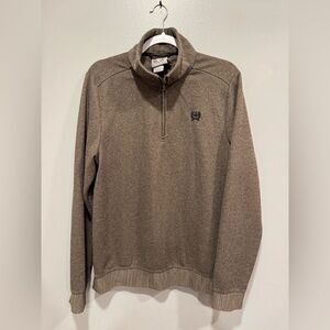 Cinch Mens 1/4 Zip Pullover Sweater Size Small
